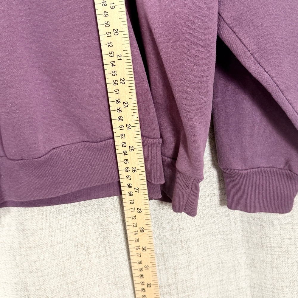 Vtg Teddy Bear Sweatshirt Sz XL Purple Bear Collector 90s Grandma Cottagecore - Picture 6 of 7